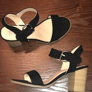 Brand new block heels